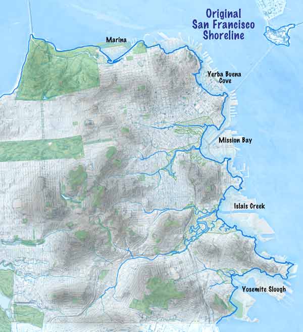 Original SF Shoreline
